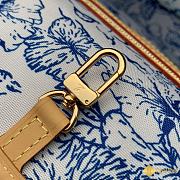 Louis Vuitton LV Neverfull MM Lagoon Blue 31 x 28 x 14 cm - 6