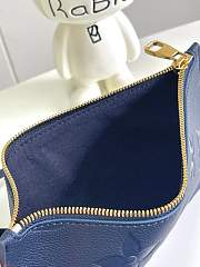 Louis Vuitton LV Neverfull MM Navy Blue 31 x 28 x 14 cm - 5