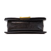 CHANEL Quilted CC GHW Boy Chanel Chain Shoulder Bag A67085 Calfskin Black A67085 size 20x12x5cm - 6