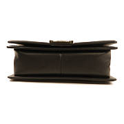 CHANEL CC Boy 25 Chain Shoulder Bag Calfskin Leather Black size 25x15x7.5cm - 6