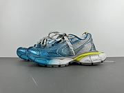 Balenciaga 3XL Sneaker Worn-Out - White Blue Yellow 734731 W3XTS 9479 - 1