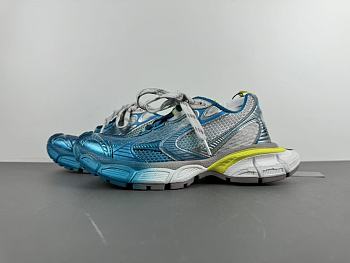 Balenciaga 3XL Sneaker Worn-Out - White Blue Yellow 734731 W3XTS 9479