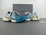 Balenciaga 3XL Sneaker Worn-Out - White Blue Yellow 734731 W3XTS 9479 - 6
