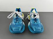 Balenciaga 3XL Sneaker Worn-Out - White Blue Yellow 734731 W3XTS 9479 - 4