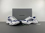 Balenciaga Men's Monday Shoe in Navy/white 825418WDWTS4090  - 4