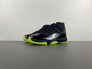 Air Jordan 11 Black and Barely Volt CT8012-003 - 1