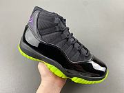 Air Jordan 11 Black and Barely Volt CT8012-003 - 3