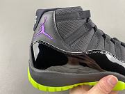 Air Jordan 11 Black and Barely Volt CT8012-003 - 2