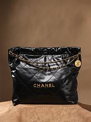 Chanel 22 bag series medium black size: 39 x 42 x 8cm - 6