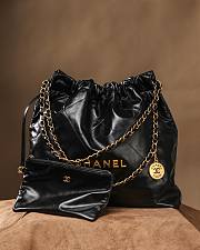 Chanel 22 bag series medium black size: 39 x 42 x 8cm - 5