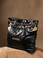 Chanel 22 bag series medium black size: 39 x 42 x 8cm - 4