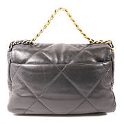 CHANEL CC Chanel 19 Chain Shoulder Bag Lambskin Leather Black size 25cm - 2