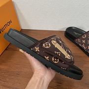 Lv pool pillow flat comfort Marrom Brown - 2