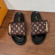 Lv pool pillow flat comfort Marrom Brown - 6