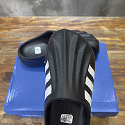 Adidas Sandal adiFOM Superstar Mule Black White - 5