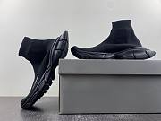 BALENCIAGA 3XL SOCK FULL BLACK - 4