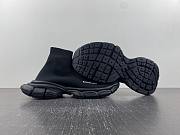 BALENCIAGA 3XL SOCK FULL BLACK - 3