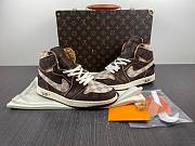 Louis Vuitton x Nike Air Jordan 1 High Monogram - 3