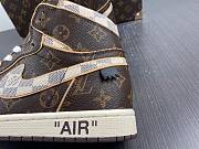 Louis Vuitton x Nike Air Jordan 1 High Monogram - 2