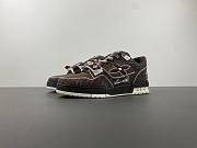 LOUIS VUITTON Trainer Low-Top Skateboard Shoes Men's Brown 1AD7C3 - 1