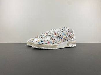 Louis Vuitton LV Trainer Takashi Murakami White 1AGZDL