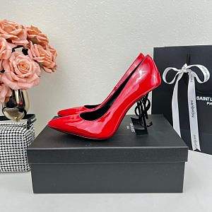 YSL OPYUM PUMP'S RED Patent Leather