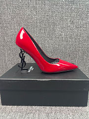 YSL OPYUM PUMP'S RED Patent Leather - 2