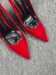 YSL OPYUM PUMP'S RED Patent Leather - 6