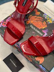 Dolce & Gabbana logo heels Red - 3