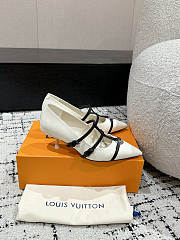 LouisVuitton25 Spring and Summer Pointed High Heels Eagle white - 6
