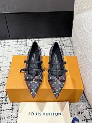LouisVuitton25 Spring and Summer Pointed High Heels Eagle black - 5