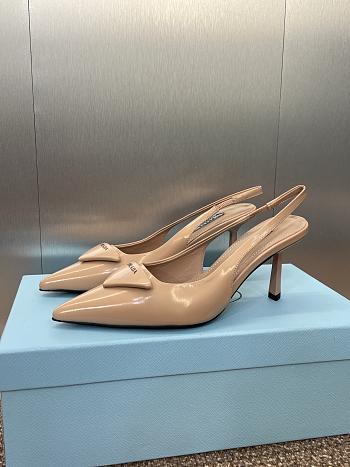 Prada 2025 Spring and Summer catwalk brown heigh 7.5cm