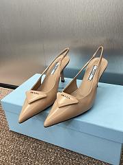 Prada 2025 Spring and Summer catwalk brown heigh 7.5cm - 5