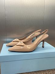 Prada 2025 Spring and Summer catwalk brown heigh 7.5cm - 2