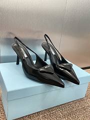 Prada 2025 Spring and Summer catwalk black heigh 7.5cm  - 5