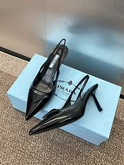 Prada 2025 Spring and Summer catwalk black heigh 7.5cm  - 3
