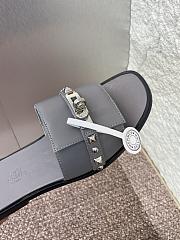 Hermes Giulia Sandal Grey - 3