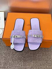Hermes Giulia Sandal Purple - 6