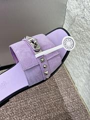 Hermes Giulia Sandal Purple - 5