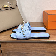 Hermes Giulia Sanda blue - 1