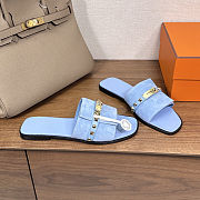 Hermes Giulia Sanda blue - 2