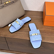 Hermes Giulia Sanda blue - 5