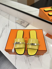 Hermes Giulia Sanda yellow - 4