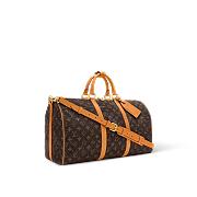 LV Keepall Bandoulière 50 Bag size 50x29x23 cm - 5