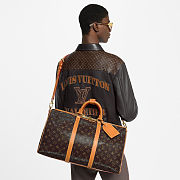 LV Keepall Bandoulière 50 Bag size 50x29x23 cm - 4
