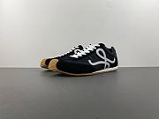 Loewe Ballet Runner 2.0 leather-trimmed sneakers - 3