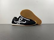 Loewe Ballet Runner 2.0 leather-trimmed sneakers - 4