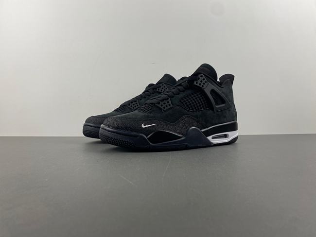 Air Jordan 4 Retro Kaws Black Midweek Heat Black Friday Edition 930155-001 - 1