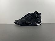 Air Jordan 4 Retro Kaws Black Midweek Heat Black Friday Edition 930155-001 - 1