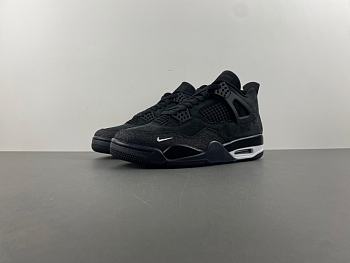 Air Jordan 4 Retro Kaws Black Midweek Heat Black Friday Edition 930155-001